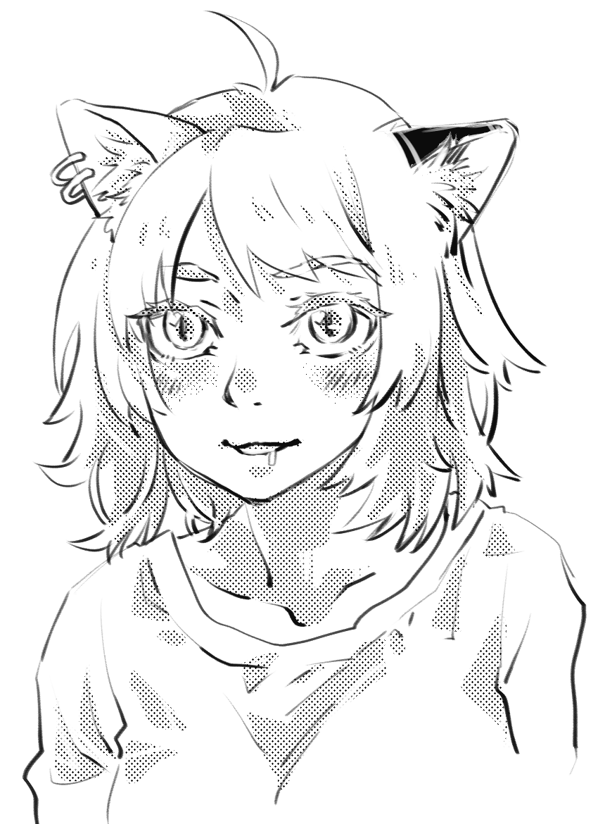 前に描いたヤニねこちゃも貼っとく 