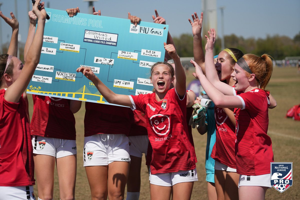 theohiosoccer's tweet photo. Won the whole dang thing. 🔥 

Congrats, @Columbus_United G10 Lions. Next 🆙: natty’s. #EarnYourPlace #nlpro https://t.co/0J2958tgHS