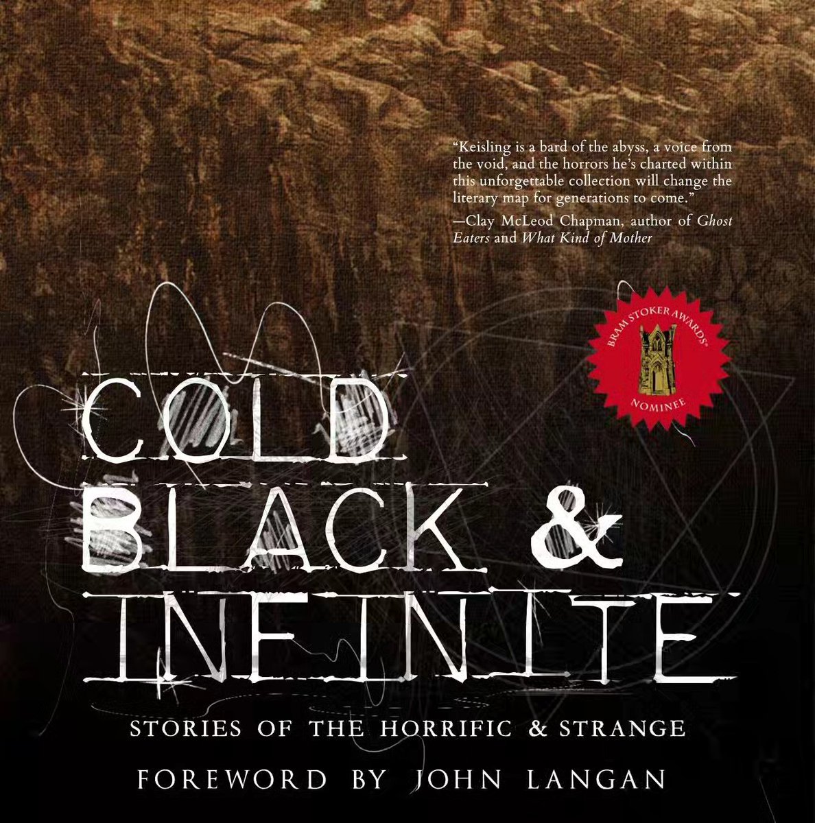 A HUGE congratulations to Todd Keisling, whose book 'Cold, Black, and Infinite' has been nominated for the Bram Stoker Awards. If you are a voting member of the HWA, please reach out to us for a digital reading copy at lisalebel@cemeterydance.com.