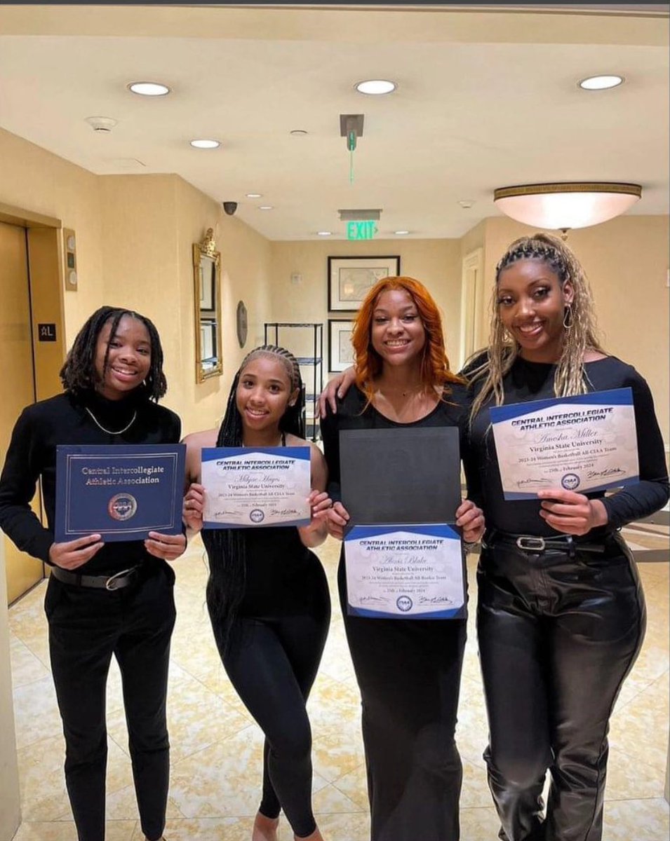 VSU Women’s Basketball 🏀 All Rookie Team and All CIAA!!! #facultyathleticrep #CIAATourney #VSU