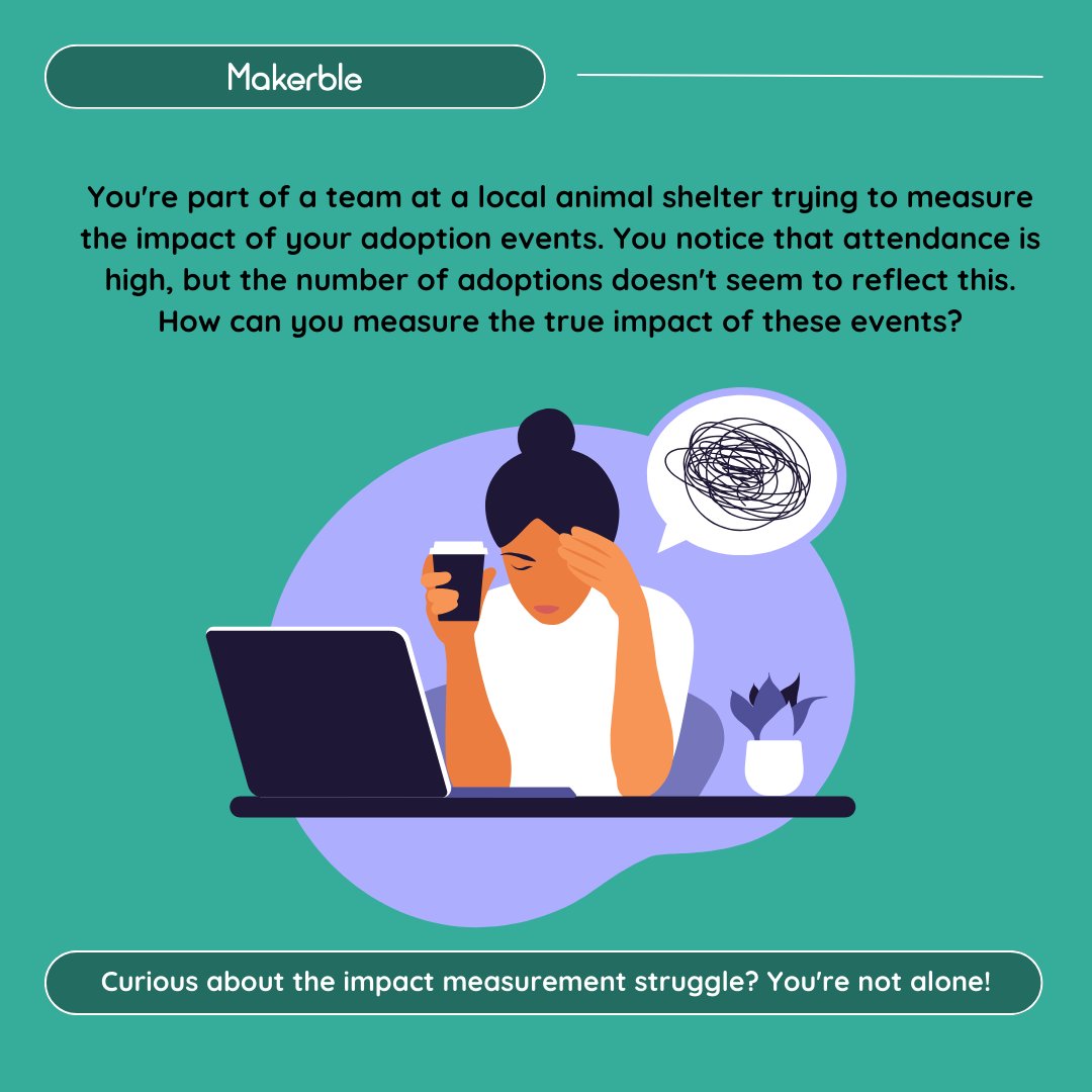 🤔 Impact measurement can be tricky. What's your biggest challenge when tracking success? Reply below! 👇 #NGOs #ImpactMeasurement