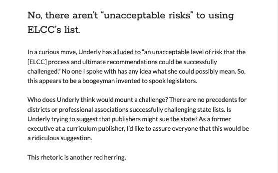 karenvaites's tweet photo. You Asked, We Answered:

Wisconsin Edition.

Q: Why did @DrJillUnderly @WisconsinDPI allege "unacceptable risks" from following the advice of Wisconsin's expert Early Literacy Curriculum Council?

A:

https://t.co/VJHZ0Qtu3n https://t.co/NmfCN6cV63