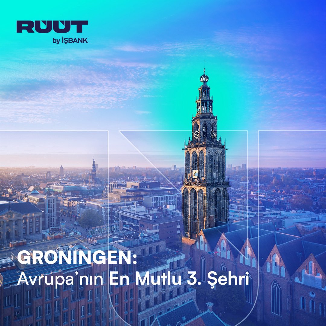 ruut_nl's tweet photo. Biliyor musun? Hollanda’nın kuzeyinde bulunan Groningen şehri, Avrupa’nın en mutlu 3. şehri seçildi. Groningen sıcak topluluğu, bisiklet dostu atmosferi ve yüksek yaşam kalitesiyle öne plana çıkıyor. Hollanda hakkında daha fazla bilgi için RUUT’u takip etmeyi unutmayın! 🚲💚 https://t.co/tEx6KFrzdC