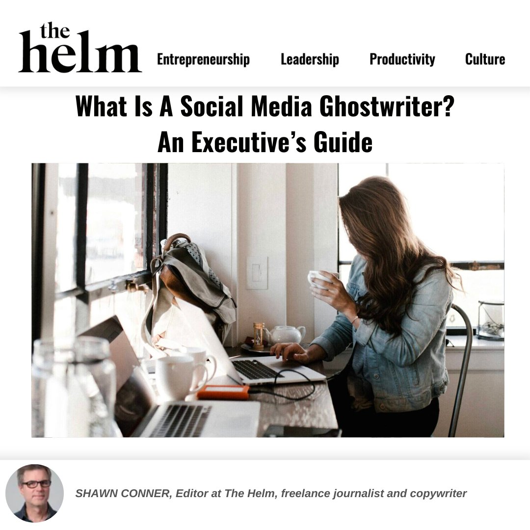 Behind many an executive’s social media channels is a helper. This might be an assistant, a marketing team, or a professional social media ghostwriter. Read the benefits of having a social media ghostwriter, best practices for working with one and more: lnkd.in/eHvxMW8B