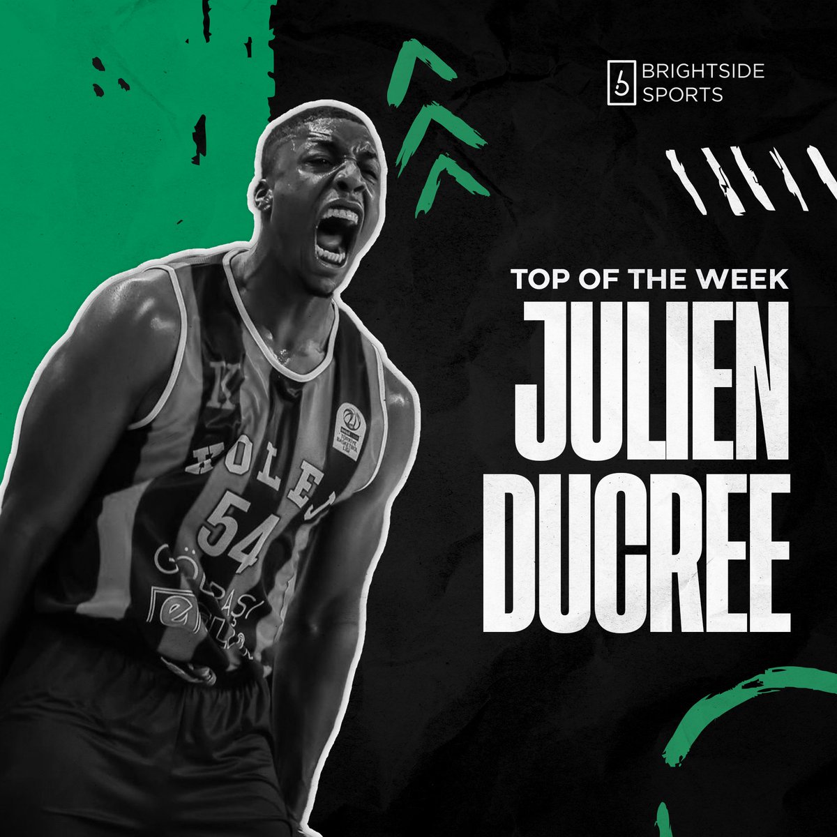 DUCREE is a BEAST!!!😤😤😤

Julien had 25 points + 12 rebounds and 3 blocks in a big road W over Cayirova this past weekend. 👾

He’s our TOP of the week! 🔝