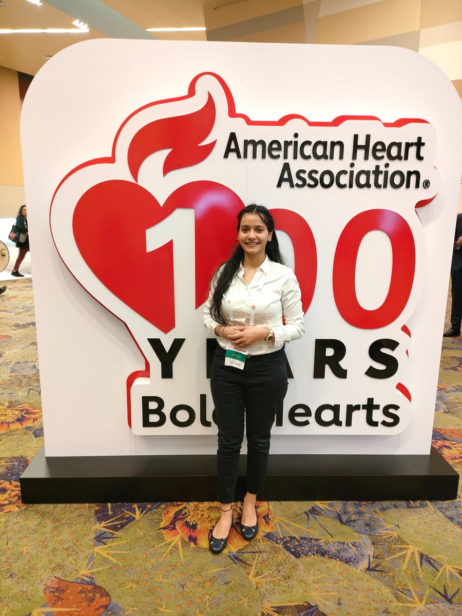 LSU Health Shreveport Pathology (@lsuhs_pathphd) on Twitter photo Dr. Nirav Dhanesha and Harpreet Kaur (pictured), Post-Doctoral Fellow in Dr. Dhanesha's lab attended the American Heart Association International Stroke Conference 2024 in Phoenix, Arizona.  #aha2024 Dr. Nirav Dhanesha and Harpreet Kaur (pictured), Post-Doctoral Fellow in Dr. Dhanesha's lab attended the American Heart Association International Stroke Conference 2024 in Phoenix, Arizona.  #aha2024