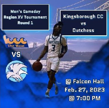 Dccfalumni's tweet photo. Feb. 27 at 7:00 pm, the Falcons host the Wave tonight in Falcon Hall for the first round of the Region XV Tournament. Come out and support the team! The game will also be live-streamed on the Dutchess Athletics YouTube channel. DCC secured the #1 seed in the Region XV Tournament. https://t.co/1OyZ7CUJer