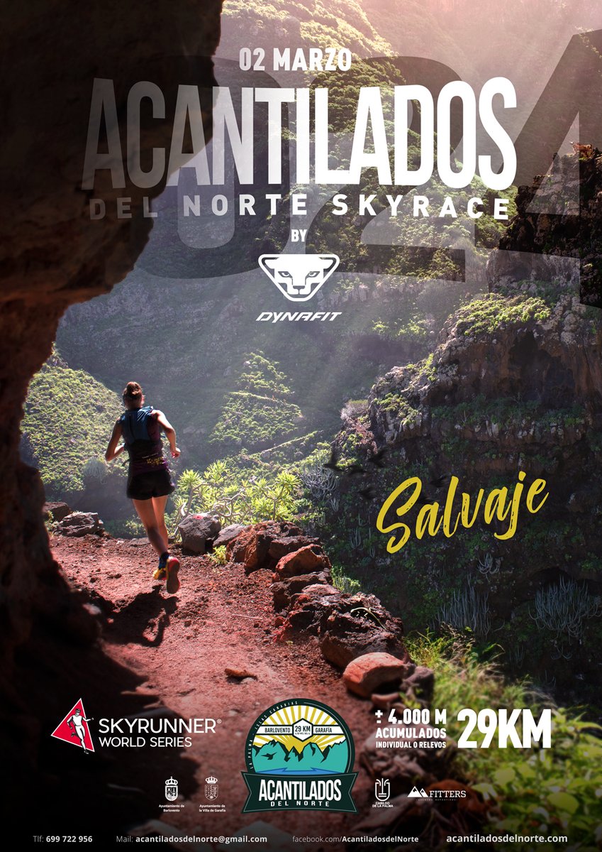 Este sábado comienza la Copa del Mundo de Skyrunning. 
Carrerón en la Isla de La Palma.  <a href="/Skyrunning_com/">Merrell Skyrunner® World Series</a>  <a href="/fedme_es/">Fedme</a>  
monrasin.blogspot.com/2024/02/acanti…