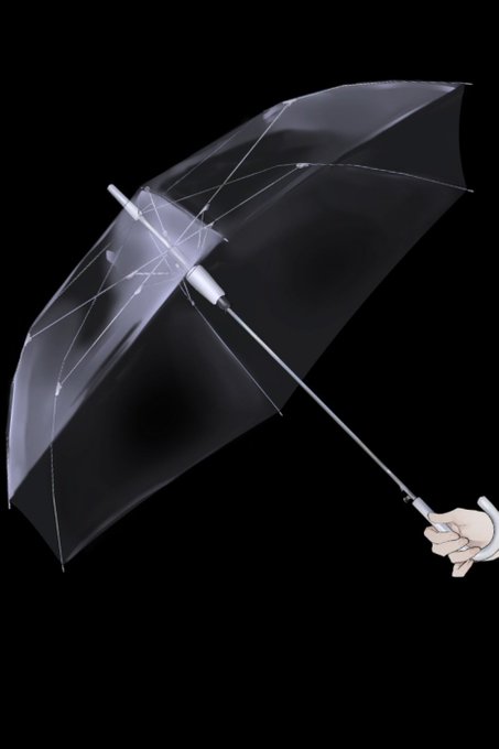 「シンプルな背景 ビニール傘」のTwitter画像/イラスト(新着)