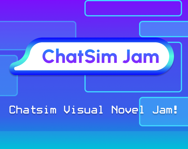 HAIII HAII :3
HEYYY

@rottentief  @flowersfourjoy and myself are hosting a chatsim game jam!

It's a 2 month long game jam oriented around giving us some more juicy chatsims to play! 

itch.io/jam/chatjam-20…

#CSvnjam