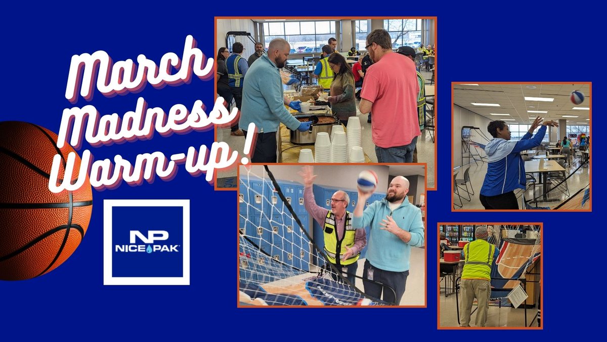 Our Jonesboro team got the jump (literally!) on March with chili and hoops at their March Madness preview event. Stay tuned for the winners of our bracket battle! #NicePakPeople