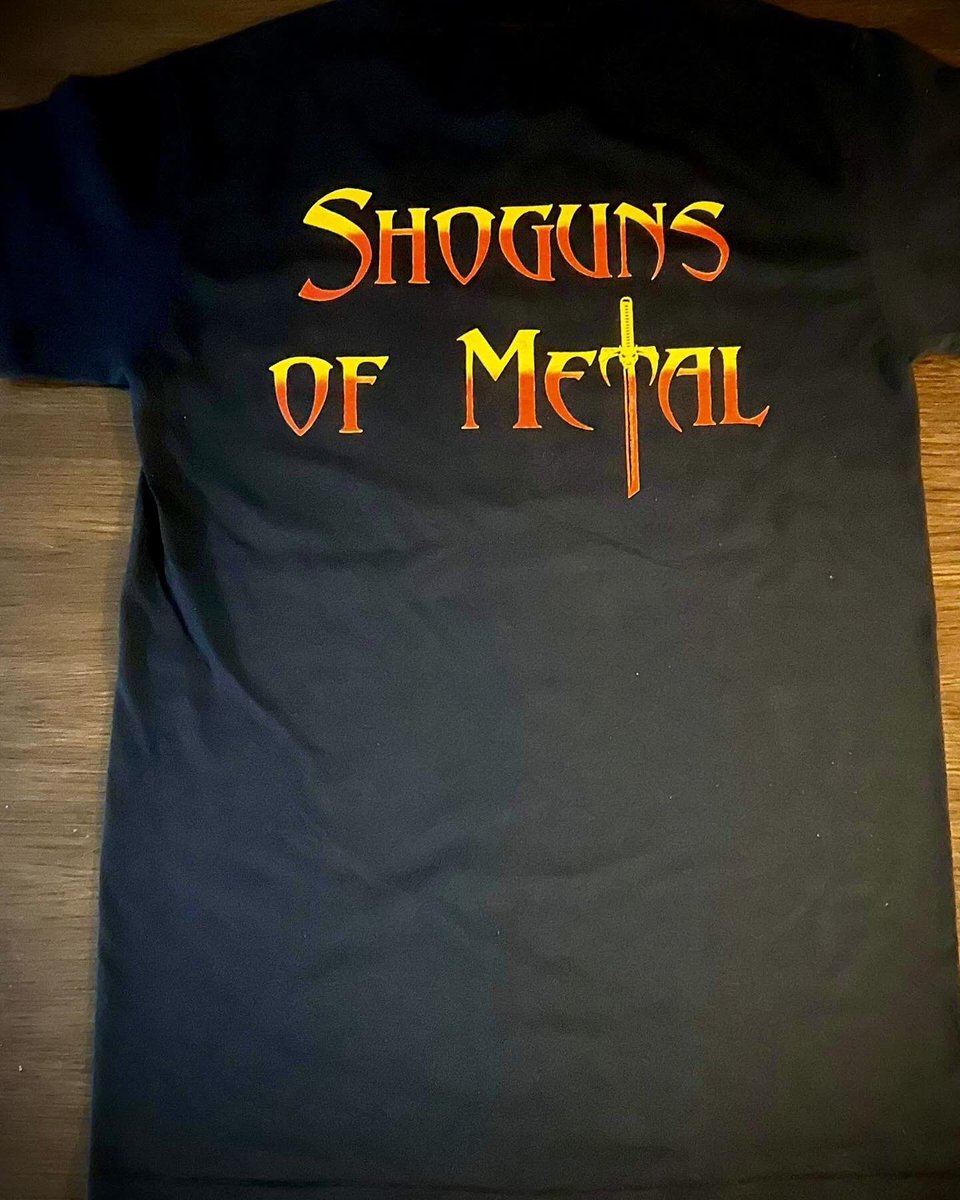 To win a new ‘Toranaga Uk - Shoguns of Metal’ t-shirt

Like this post and share. 
Make sure  you follow the band page on Facebook and Instagram
Tag who you would take to a gig, or post a comment stating where you would like to see us play!

Details below in comments -