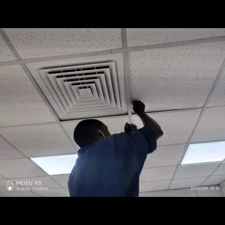 Ramess_Ug's tweet image. Air-conditioners for homes, shops, offices and commercial buildings, providing heating and cooling solutions.
●Ventilation & Ductwork
Whether it is Ventilation for domestic or commercial buildings, we are able to both fabricate, supply and install.
Contact/WhatsApp 0758816348