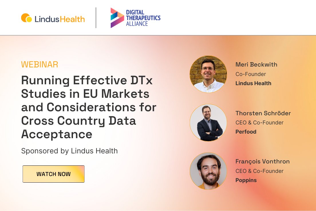Last week we had the privilege to sit down with #DTx industry experts to discuss considerations for running clinical trials effectively and efficiently in European markets.

Watch the full episode here: eu1.hubs.ly/H07QBgQ0

#digitaltherapeutics #regulatory #clinicaltrials