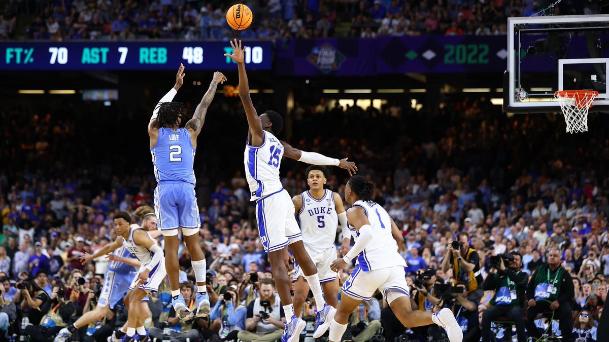 These just might be my two favorite UNC basketball photos from the Hubert Davis era.