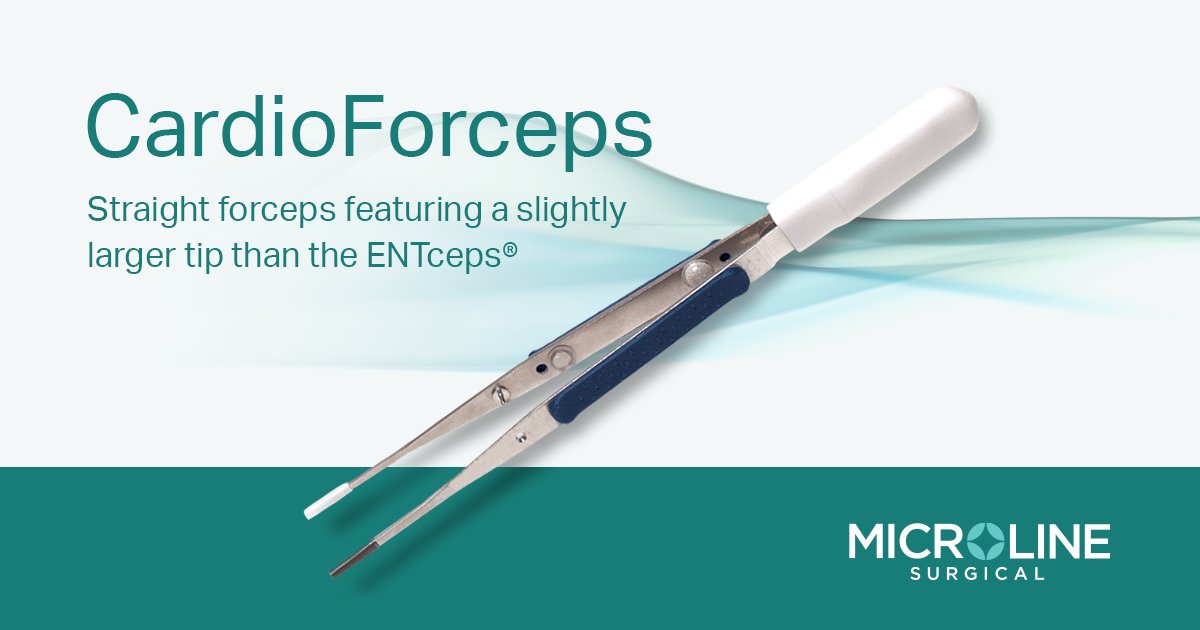 MiFusion® Thermal Fusion Technology -- CardioForceps is a straight forceps featuring a slightly larger tip than the ENTceps®. Learn more at bit.ly/3FsAnBC

#mifusion