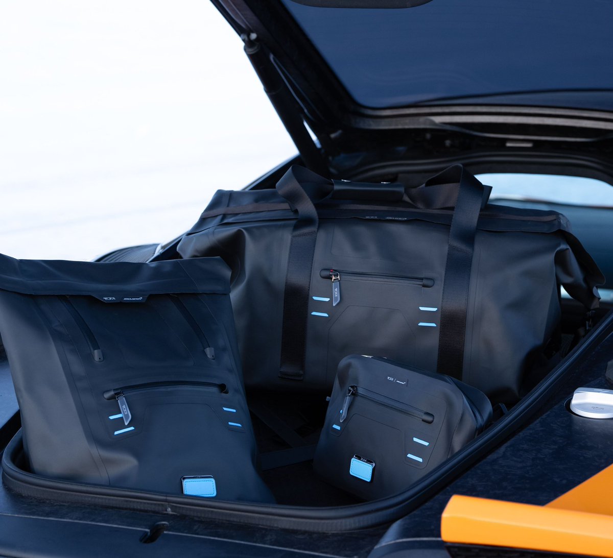 We are proud to announce the expansion of our partnership with <a href="/McLarenF1/">McLaren</a> into Extreme E racing, with the introduction of our new Extreme capsule collection.

Travel confidently when you’re on the road, and store your bag flat when you aren’t. Explore on TUMI.com.