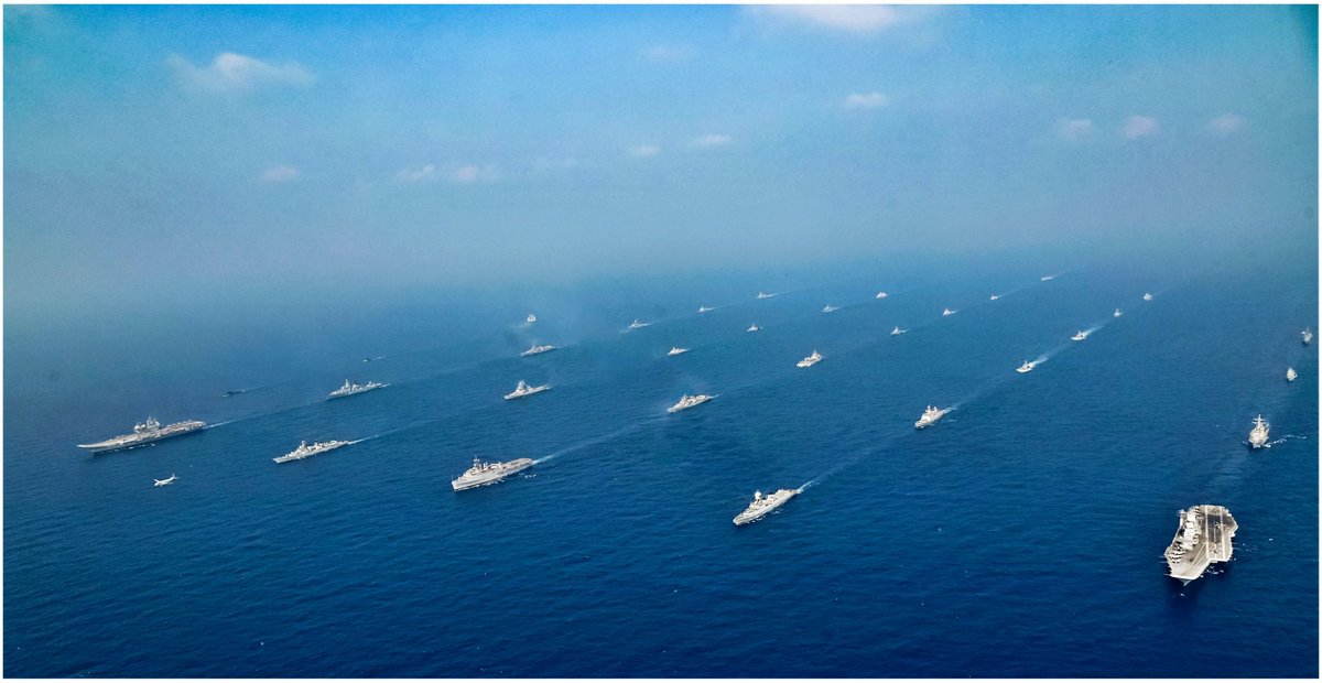 Majestic 🌊

Indian Navy Mega Multination Naval Exercise #MILAN2024 concludes today