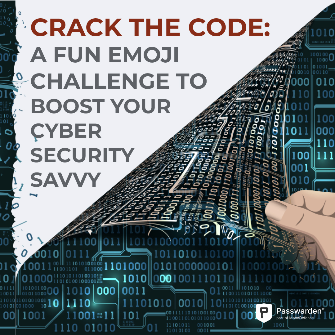 Passwarden_KS's tweet image. Turn cybersecurity learning into fun! Can you crack this emoji code? 🔑🌐🚫❌👀 Hint: It's a crucial online safety practice. Share your answer and let's demystify security together! Join the quest: bit.ly/3KB8lHK #Passwarden #CybersecurityChallenge #EmojiCode
