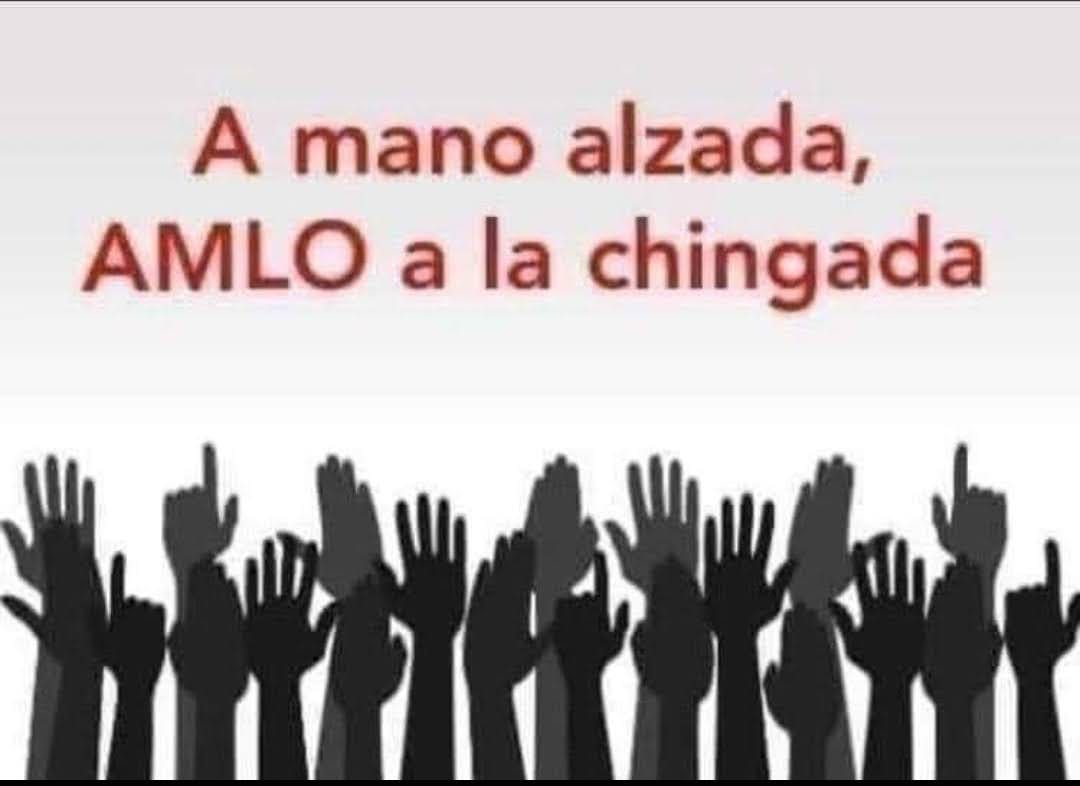 Quien se une a esta petición?

Que López Obrador se vaya directo a Chingar@SuMadr€?
🤚

#NiUnVotoAMorena 
#NiUnVotoAMorena2024
