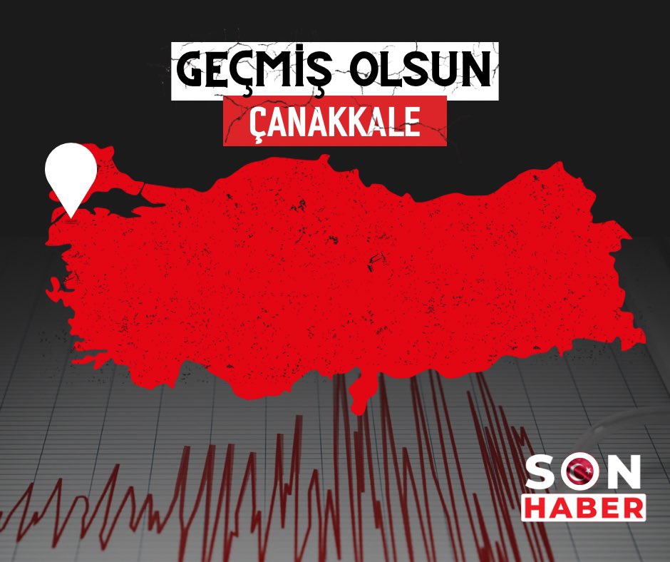 Çanakkale'de 4.6 büyüklüğünde bir deprem meydana geldi. Biga ilçesinin merkez üssü olduğu sarsıntı saat 16.09'da kaydedilirken İstanbul ve çevre illerden de hissedildi. AFAD, depremin 7 kilometre derinlikte ölçüldüğünü bildirdi. #çanakkale #biga