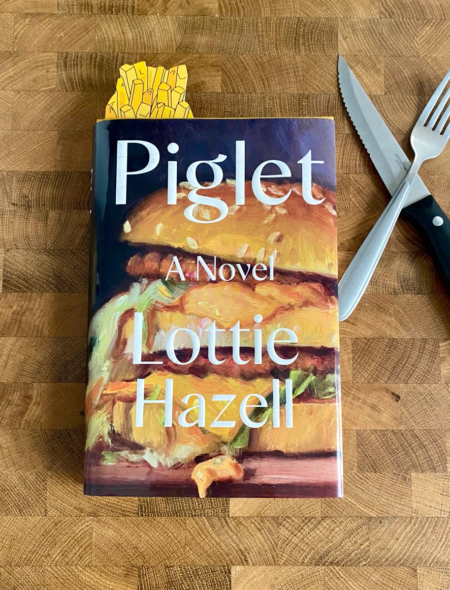 Henry Holt & Company (@henryholt) on Twitter photo PIGLET by <a href="/LDHazell/">Lottie Hazell, PhD is not here</a> is on sale today! This novel is an elegant, razor-sharp debut about women's ambitions and appetites—and the truth about having it all. Grab your copy now: bit.ly/4bW2M2D PIGLET by <a href="/LDHazell/">Lottie Hazell, PhD is not here</a> is on sale today! This novel is an elegant, razor-sharp debut about women's ambitions and appetites—and the truth about having it all. Grab your copy now: bit.ly/4bW2M2D