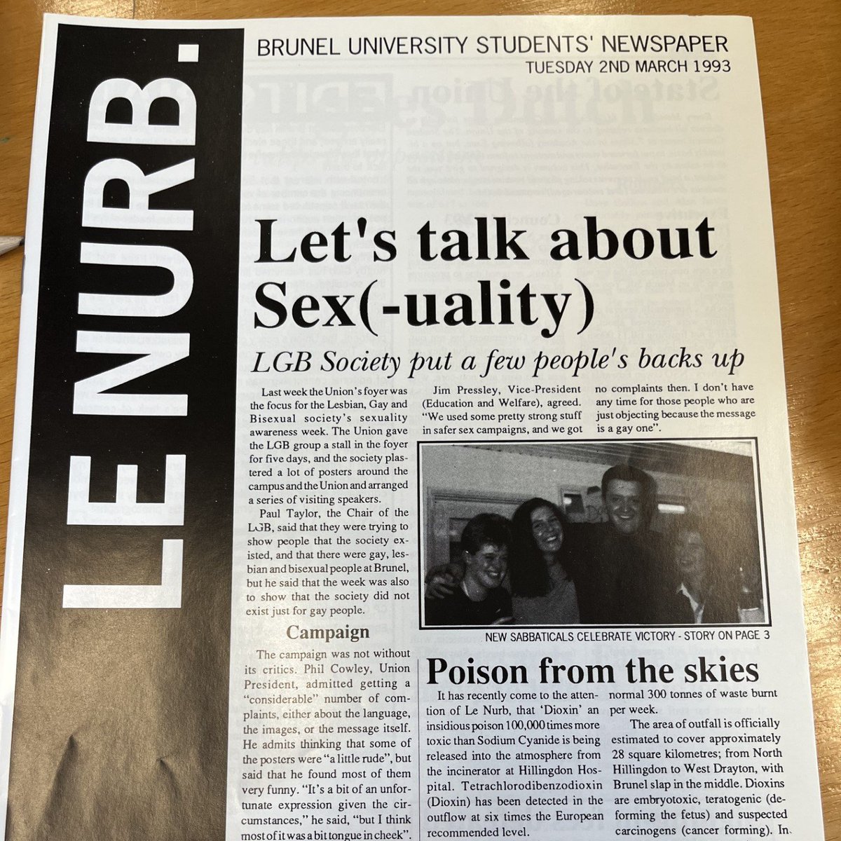 We are almost ready for our #LGBTHM 🌈event tonight: <a href="/DocPhoenix/">Dr Phoenix CS Andrews</a> walks us through the history and lasting legacy of Section 28. This on-campus talk will be followed by a Q&amp;A session and a look at our "hidden gay history" from the Brunel archives. Join us!  brunel.onlinesurveys.ac.uk/lgbt-history-m…