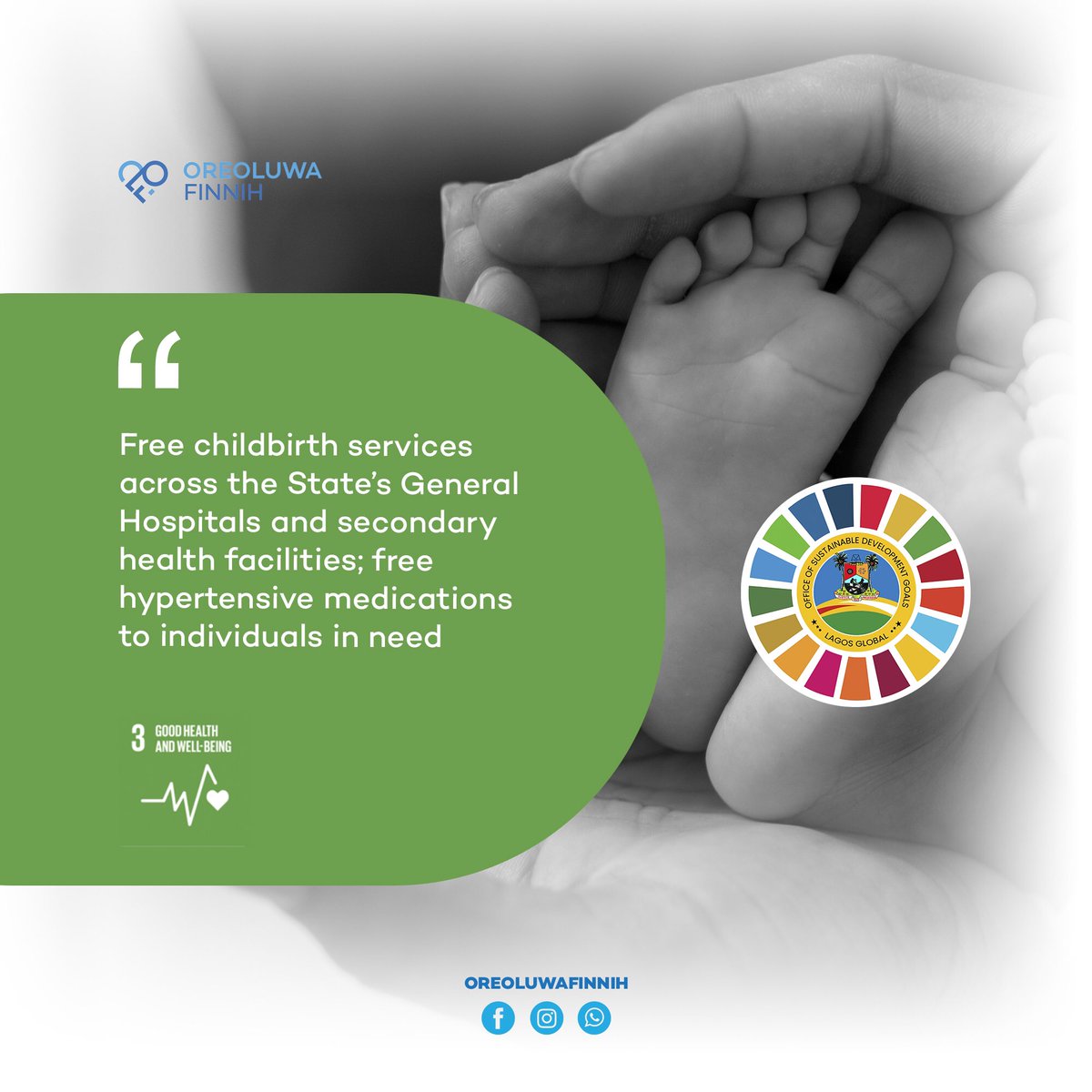 Let’s unite for Sustainable Development Goal 3 #SDG3 #HealthForAll