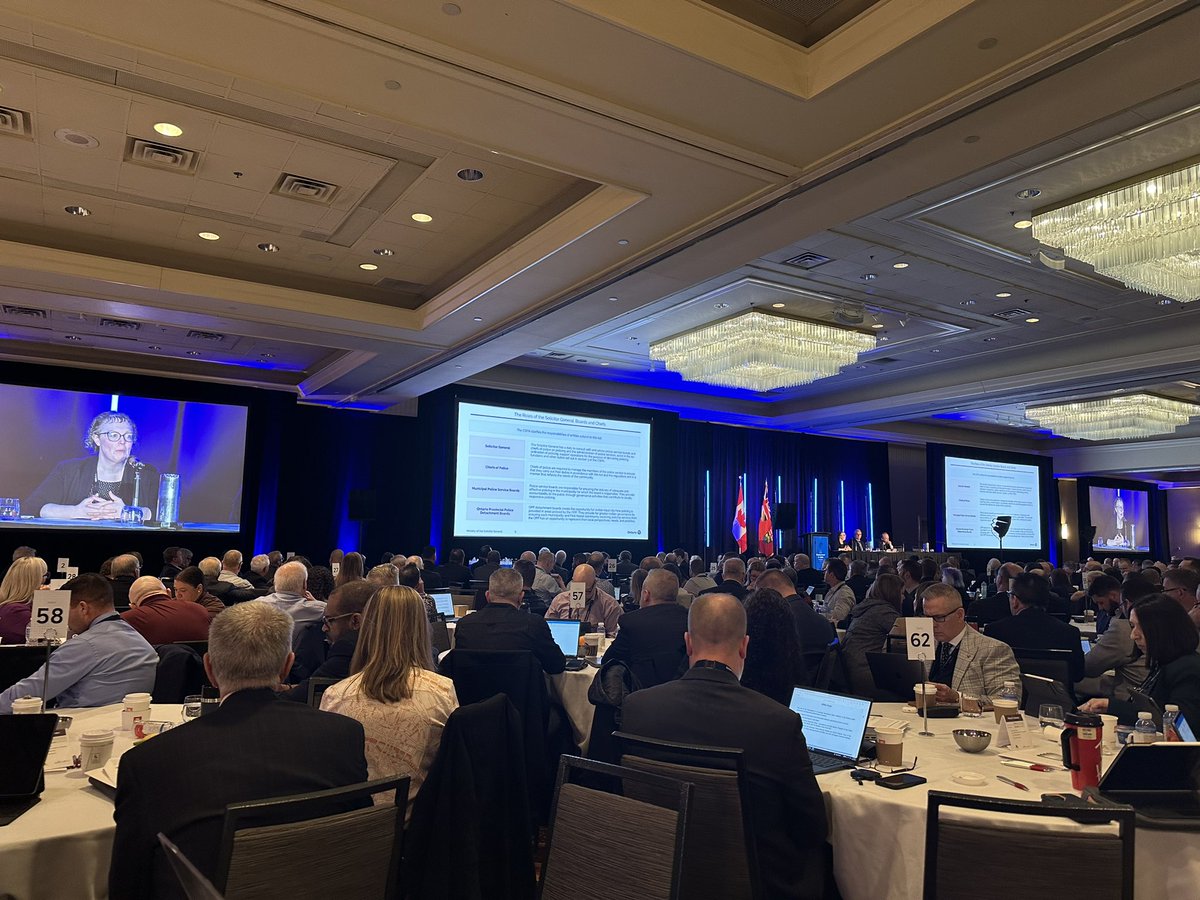 Here. We. Go. Settling into an engaging two days of collaborative discussion alongside our #policeboards, #policeassociations, #policeleadership and sector #partners on the #CSPA and the road to #modernizing #policing and police workplaces in #Ontario. #CSPASummit #PRP