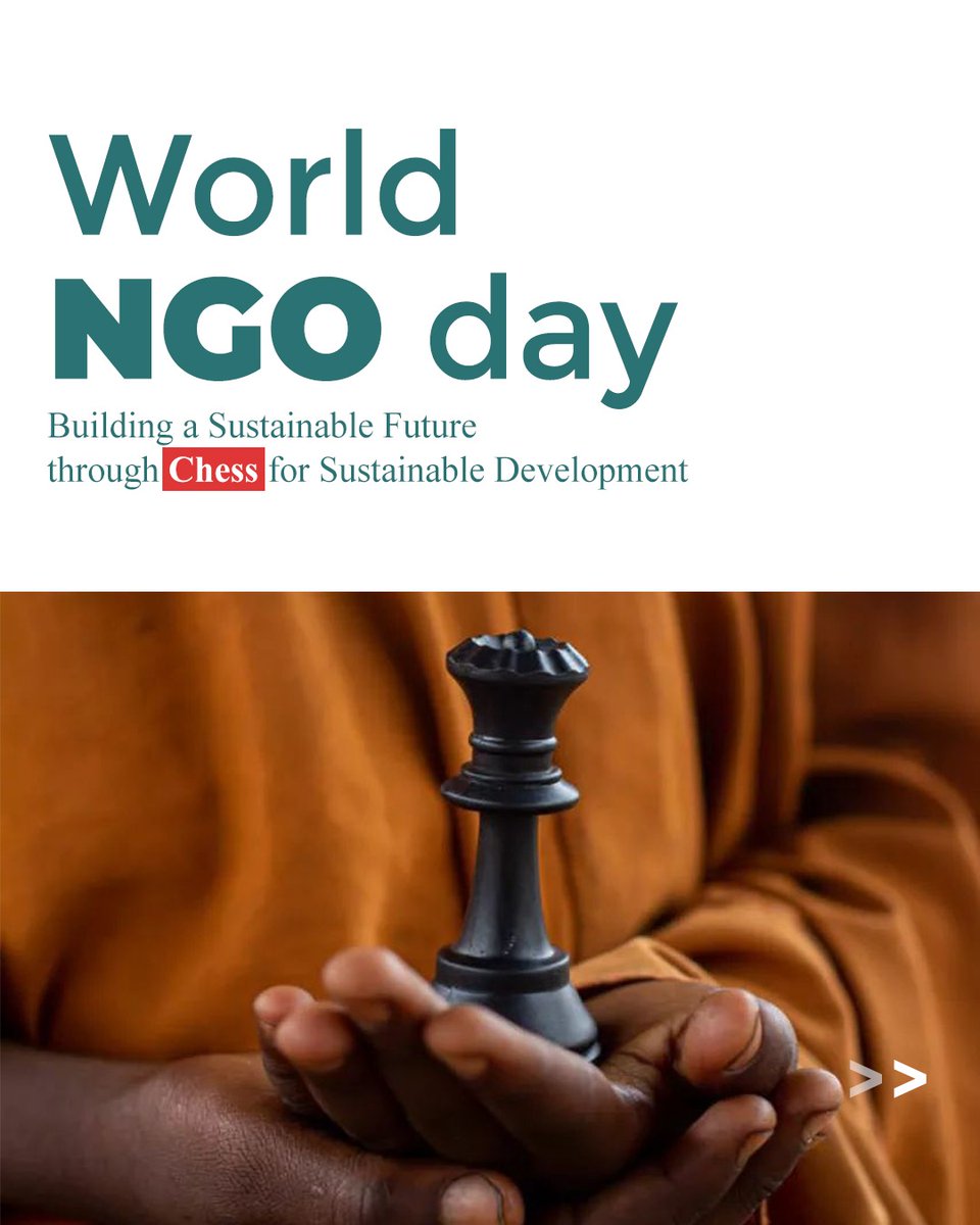 Happy World NGO Day! 🌍

#ChessInSlumsAfrica #EveryChildCounts #UnveilingRoyaltyInEveryChild #NGO #WorldNGODay