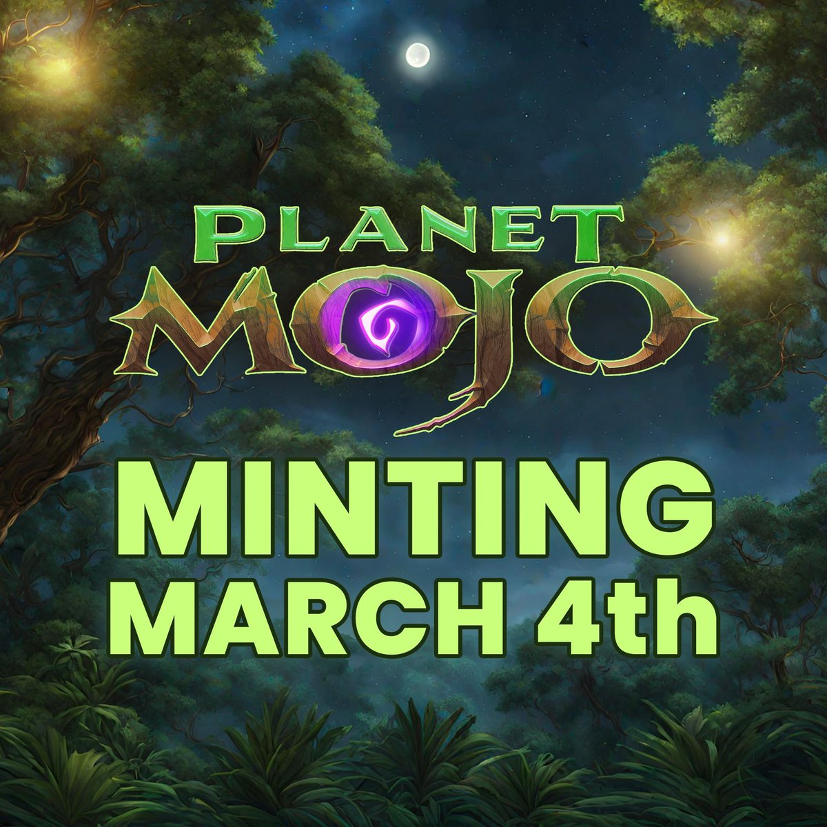 Officially minting March 4th on @MagicEden 🌱 Get your Mojolist ready and prepare to join the Mojo ecosystem 🌍