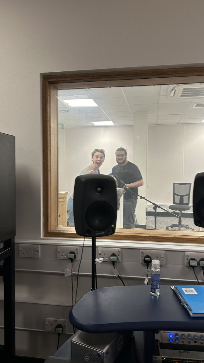 GoldenLampGames's tweet photo. Hard at work recording sound for the game. https://t.co/LOGLcWT1Yc