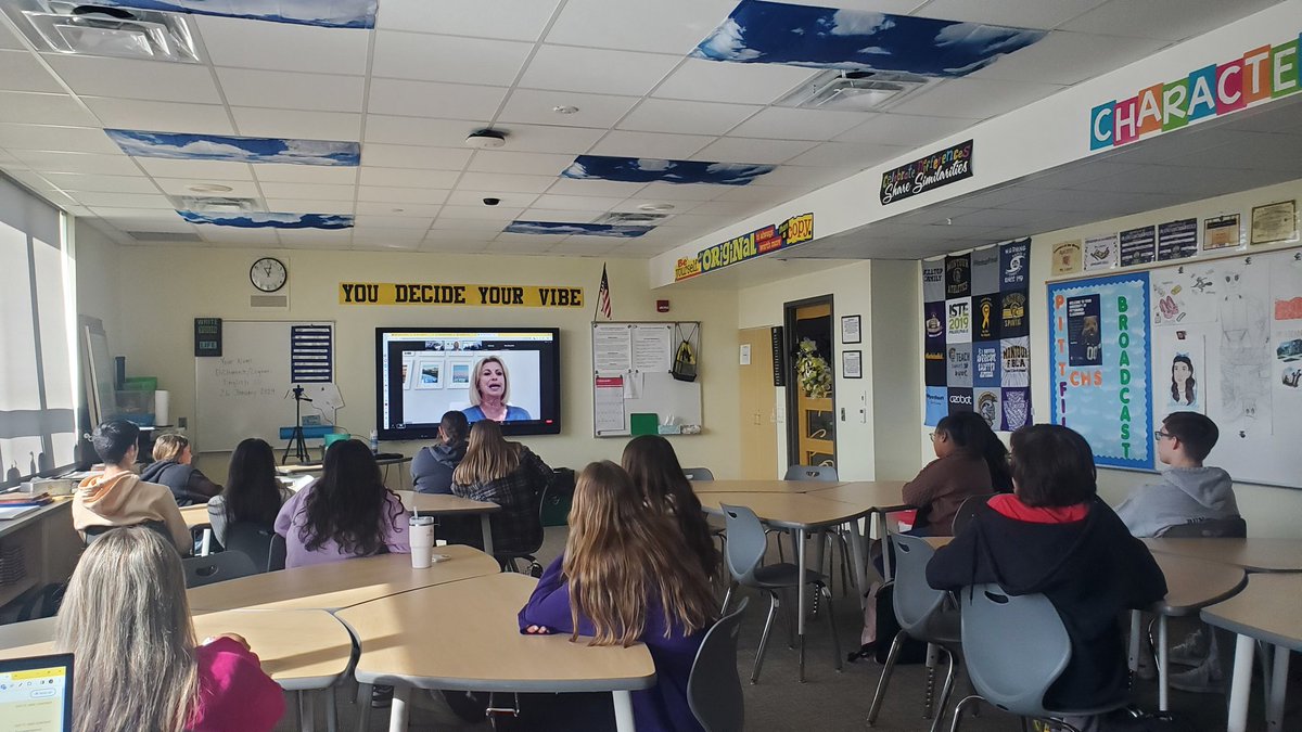 Thank you, Ms. Chana Brody, for taking the time to talk with our Integrated/Honors Integrated Ss-- about your experience as a Second Generation Holocaust Survivor-- and for sharing your parents' story. Such an invaluable experience for our students! @TeenScreen_FP @FilmPittsburgh