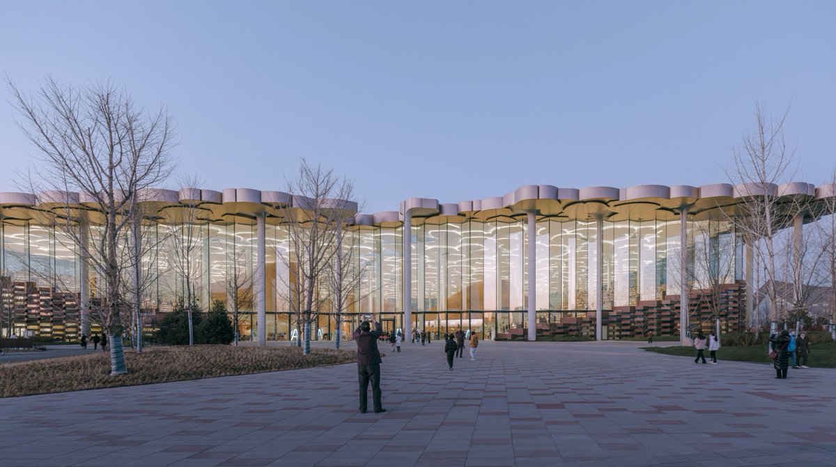 LibraryJournal's tweet image. #China: Beijing City Library Officially Opens in the City’s Emerging Sub-Center &amp;amp; More News Headlines ow.ly/XA4b50QIiZC #librarydesign #libraries