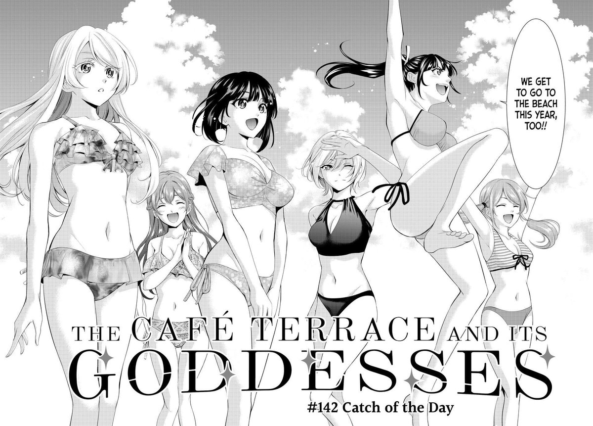 Goddess Café Terrace Ch. 142 🏖️

BEACH CHAPTER IS BACK ❤️

#女神のカフェテラス #goddess_cafe
#GoddessCaféTerrace