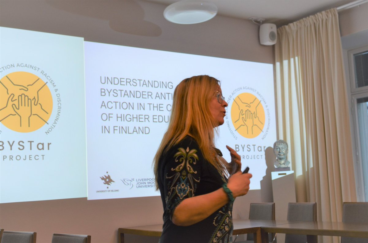 BYSTar project - Bystander Anti-Racism tweet media