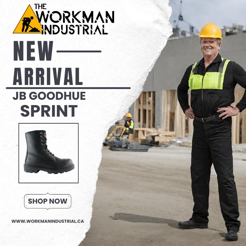 📷 Introducing JB GOODHUE's Sprint Boots!
Shop online at workmanindustrial.ca
#workmanindustrial #workmanindustrialinc #safety #canada #JBGoodhue #safetyfirst