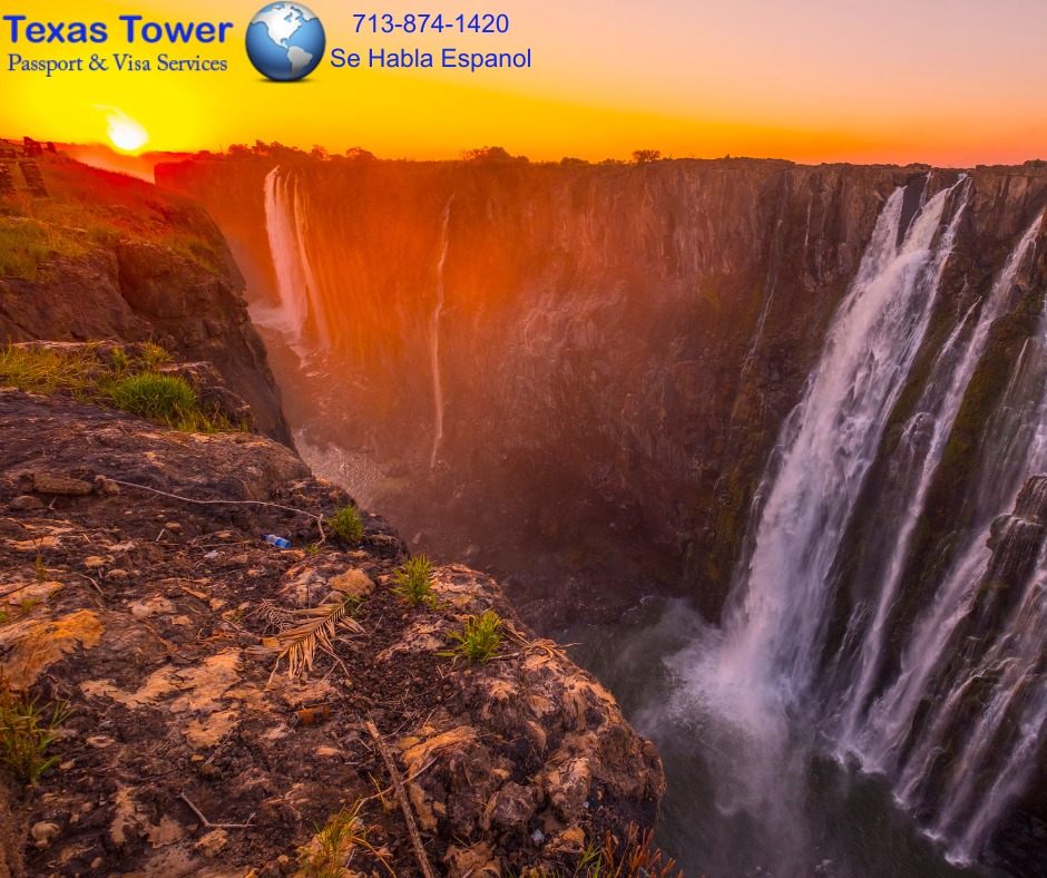 U.S. citizens need a visa and a valid U.S. passport to explore its wonders, including the majestic Victoria Falls. Let us streamline your visa process! #zambiatravel #zambiatourism #zambiavisa #ZambiaFact