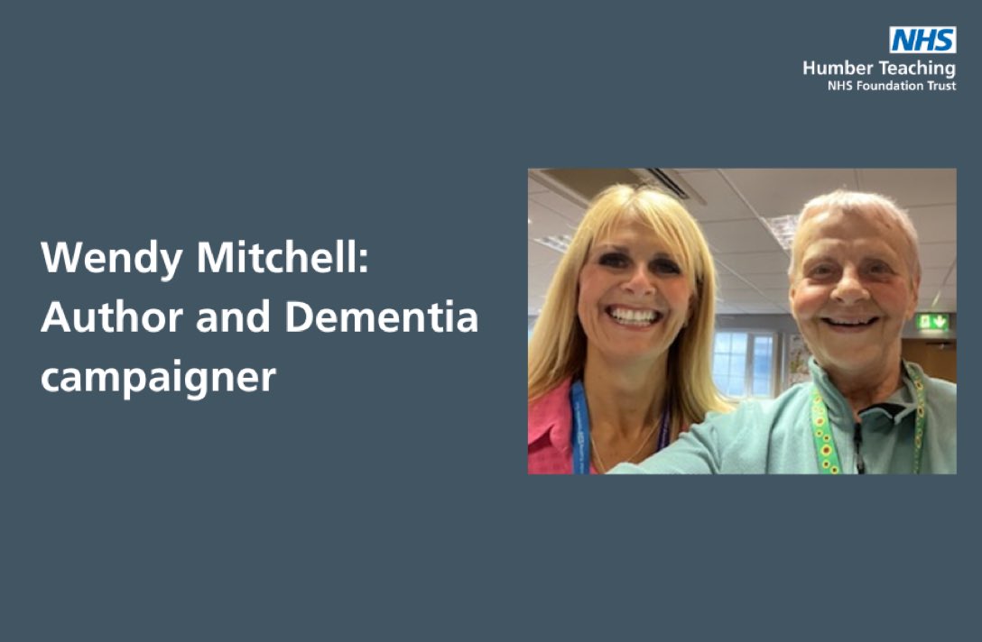 Very Sad to hear of the passing of Wendy Mitchell our Research Ambassor - Wendy was a great person and advocate, we will miss her greatly. @HumberNHSFT Please read our Tribute: ow.ly/SV5p50QHTtR