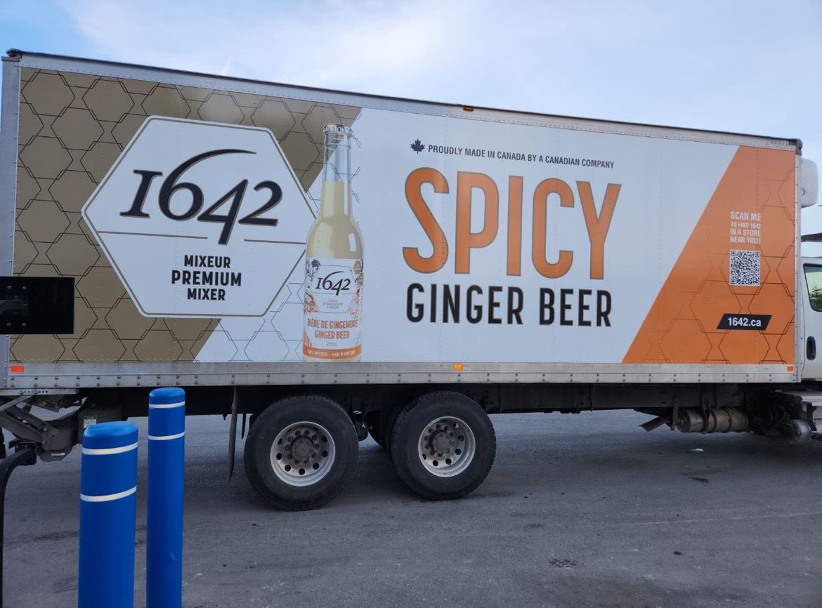 Today is a special day! 
1642 is on a truck for the first time!

1642 will be seen in Ontario more than ever. 

Our goal was always to increase the accessibility of a great canadian product but also to be recognized as the best premium mixer in Canada.