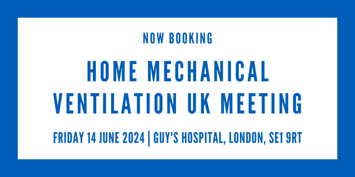 Don't miss out! Join us at Guy's + St Thomas' Home Mechanical Ventilation UK Meeting on 14th June, London. Dive into cutting-edge insights on managing chronic #respiratory failure in both children + adults. Secure your spot now! bit.ly/3uEVTC1 @DrPBMurphy @uk_hmv