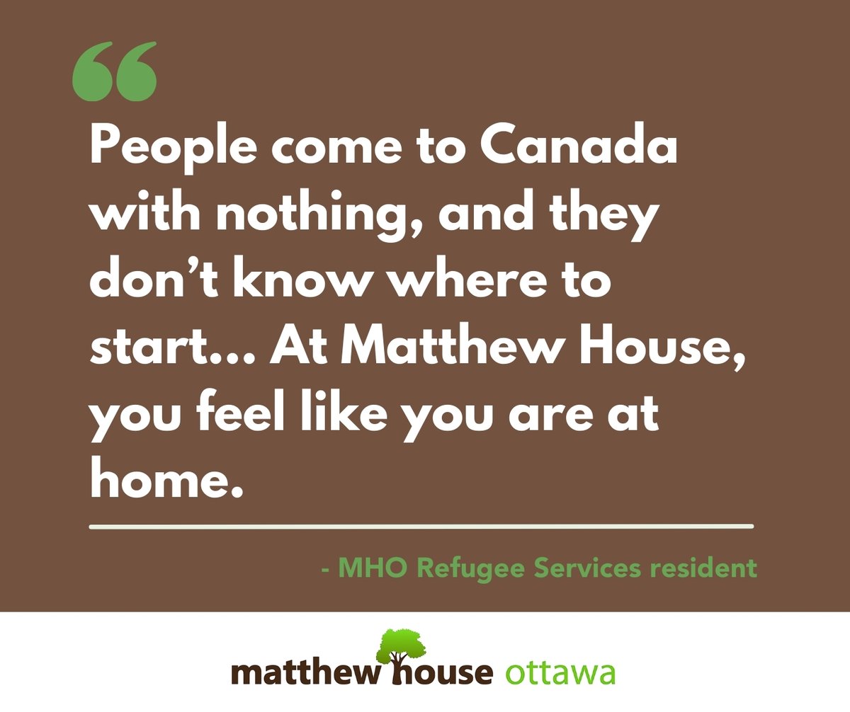 NEW STORY: One of our residents of the Refugee Services program, Ssenyonga, shared his story with us! Click below to read how MHO had an impact on starting his life in Canada.

Read the full story on our blog: matthewhouseottawa.org/blog/2024/02/2…