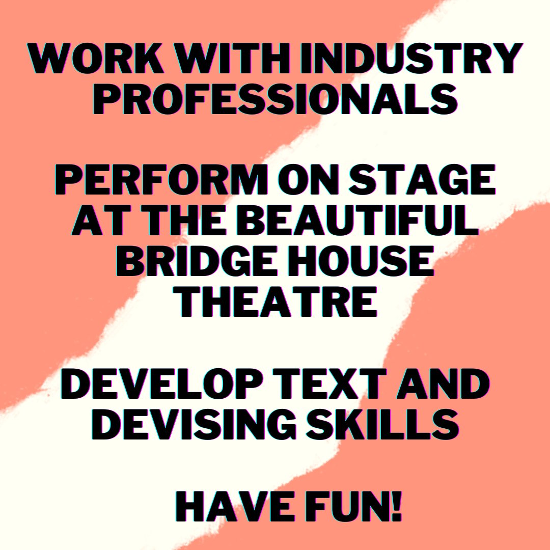 Have you booked your place to take part in the Three-Day Play project yet? Recommended for ages 14+

We'll be working on the epic 'Woyzeck' by Georg Buchner.

Only a couple of places remaining so don't wait to secure yours ⏰bridgehousetheatre.ticketsolve.com/ticketbooth/sh… #ThreeDayPlay