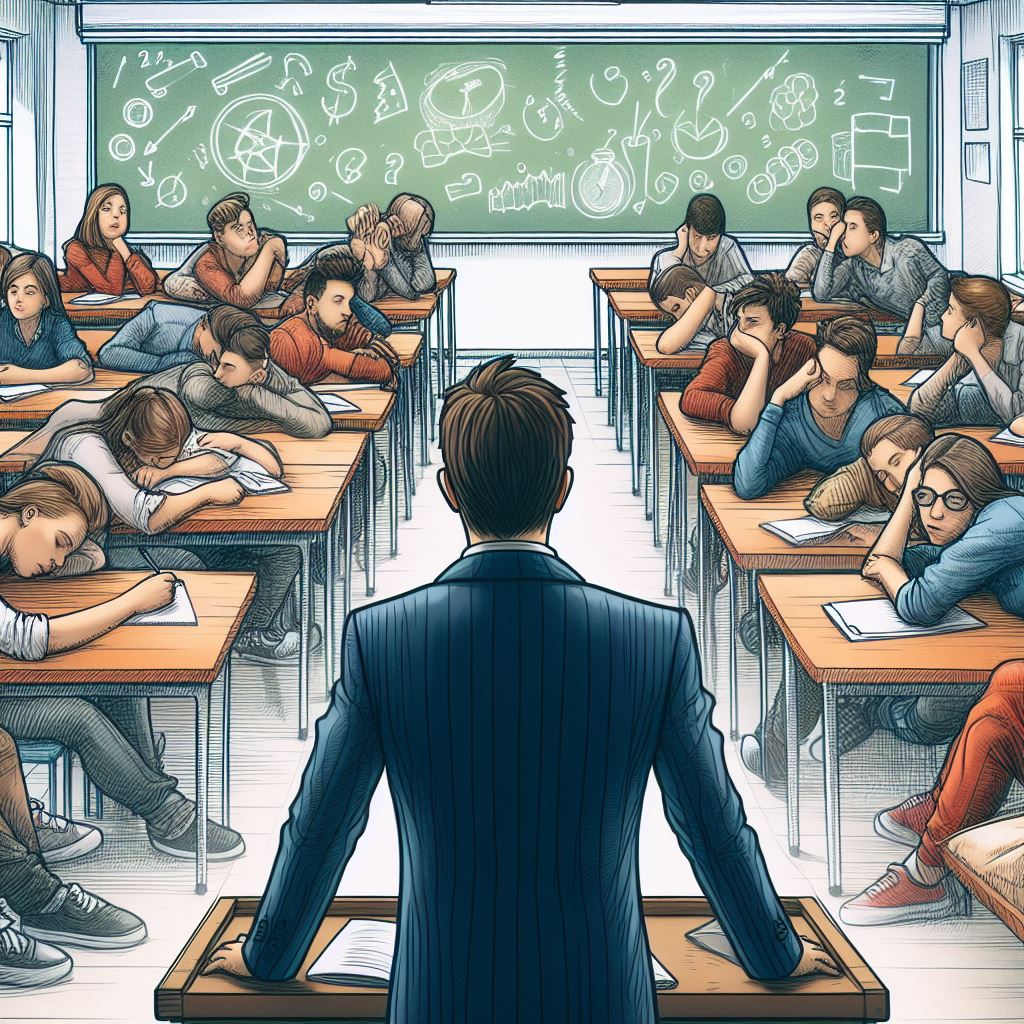 The ONLY instructional strategy with a NEGATIVE effect size: Lecturing. -0.26 or 1/2 a year's loss Why? It's passive. There's no room for engagement or interaction necessary for deep understanding & skill development. Just a lot of one person talking.