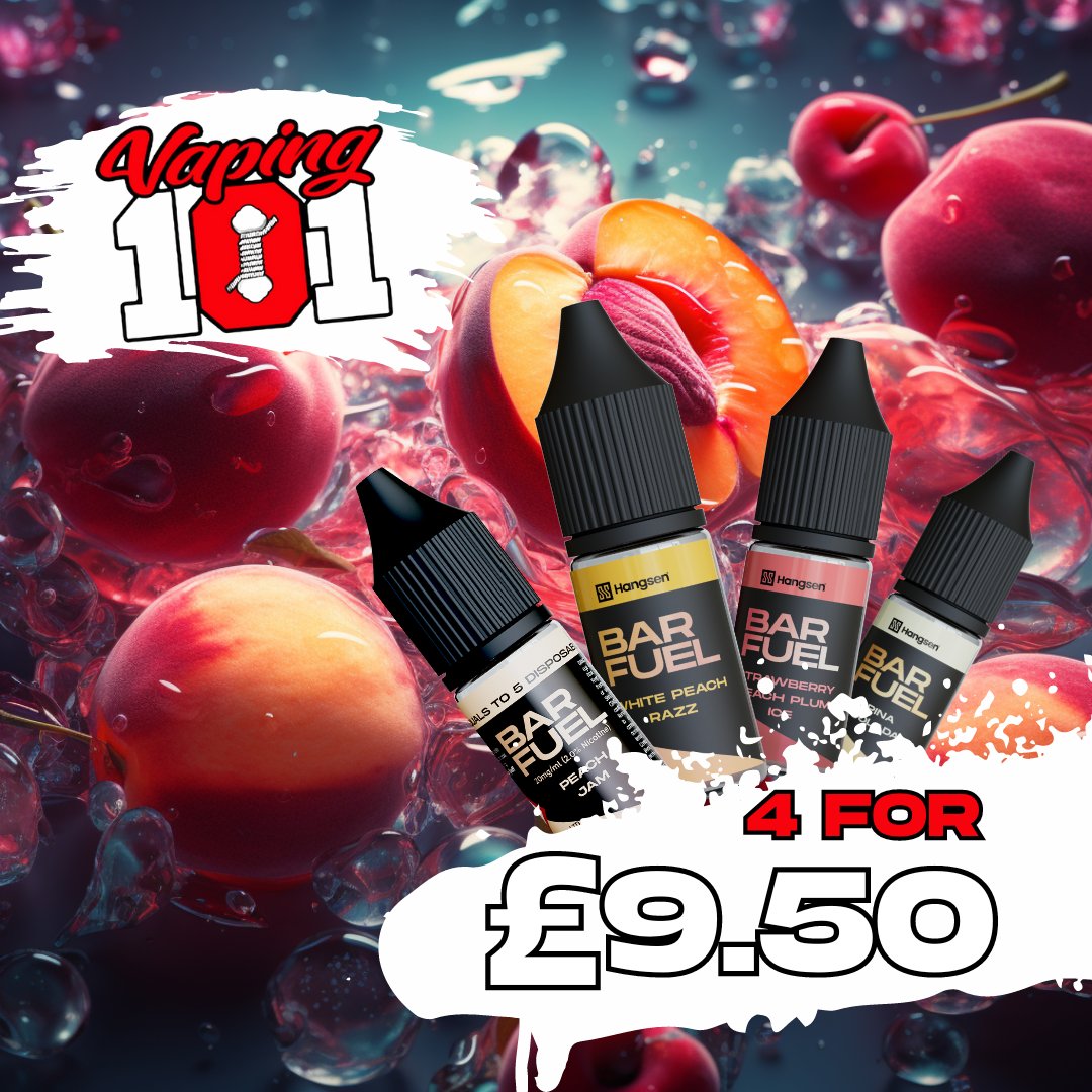 Amazing DEAL at the one and only @vaping101uk 💨

4 for £9.50 🤑

Can it get any better...?! 👊

#vapesale #vape #vapenation #vapelife #vapecommunity #vapeshop #vaping #vapedaily #vapelove #vapeporn #ejuice #vapestore #instavape #vapelyfe #vaping101 #multibuy #vapediscount