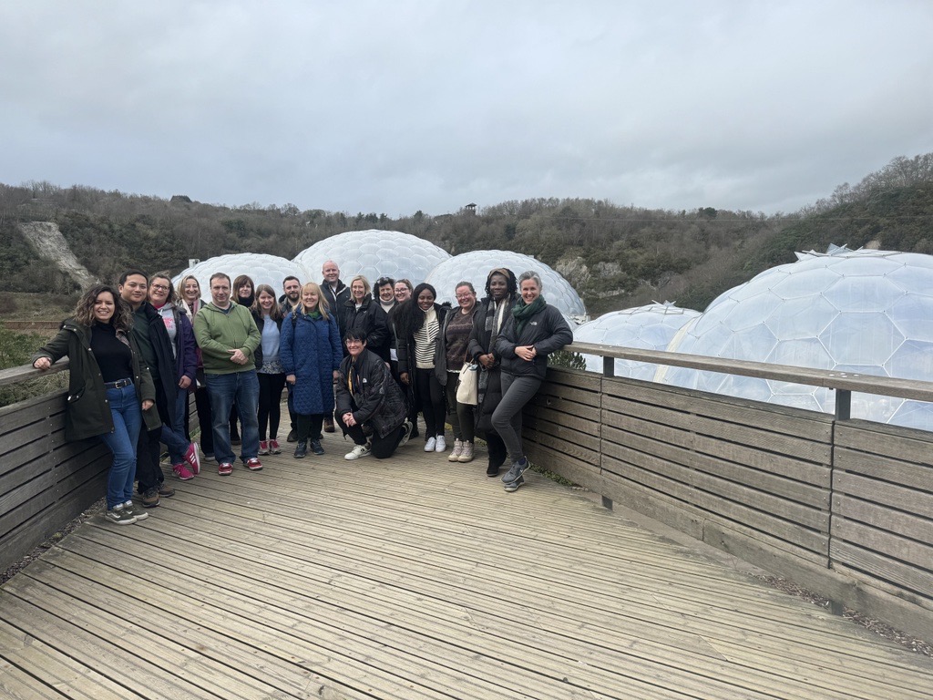 🌳#Sustainablehealthcare Our latest #GreenLeadership programme starts today, with a 2-day residential at the @EdenProject. Over the next 9-months, participants on the course will be supported to implement & lead sustainable change. Watch this space! Supported by @NHSsoutheast