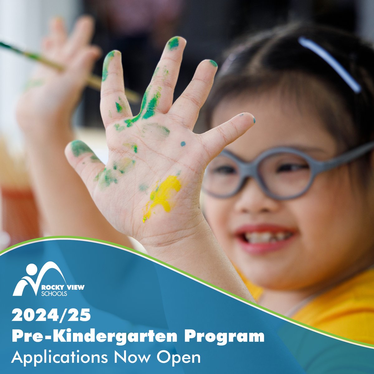 Applications are now open for RVS’ 2024/25 Pre-Kindergarten program! Programs are located in Chestermere, Airdrie and Cochrane. Children who will be between 3 years – 5 years old by Dec. 31, 2024 can apply. 
Learn more at ow.ly/yt7150QI2uS