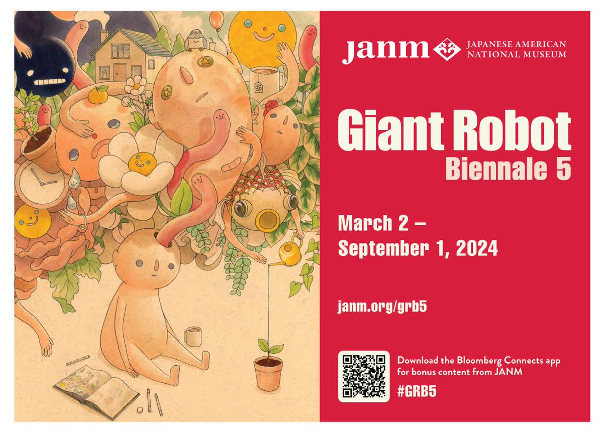 My @fortminor artwork will be part of the @giant_robot exhibit, which runs March through September at @jamuseum. Check it out if you’re in LA janm.org/exhibits/grb5