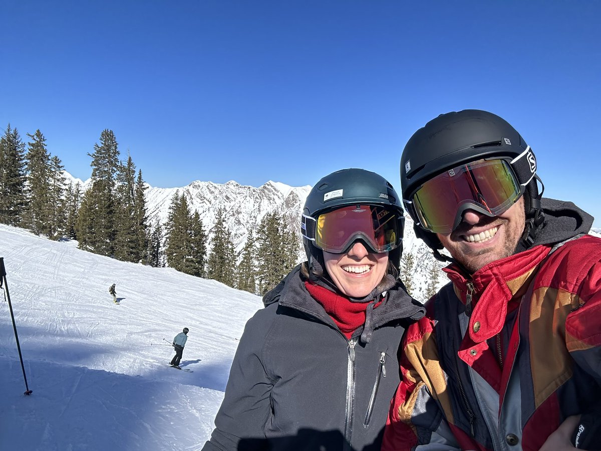 After wonderful concerts with @UtahSymphony, we are taking advantage of the location to hit the slopes!