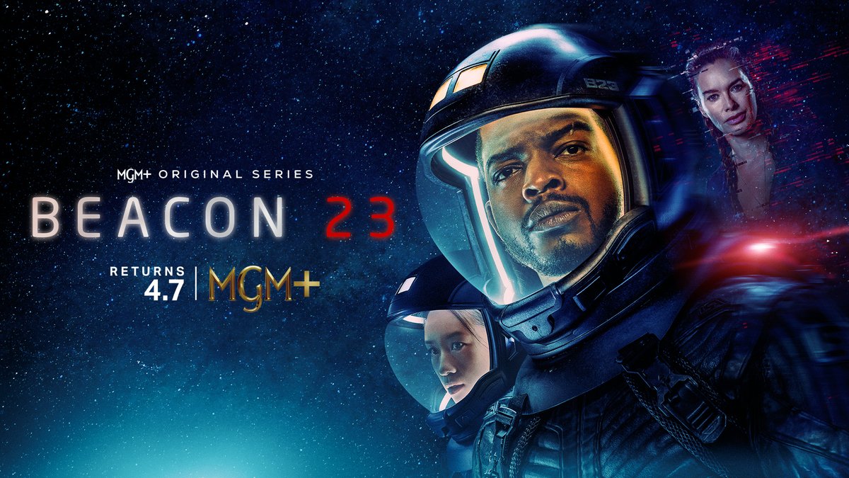 Will the origins of The Artifact be brought to light? #Beacon23 returns with a new season April 7 on #MGMplus. 🌌